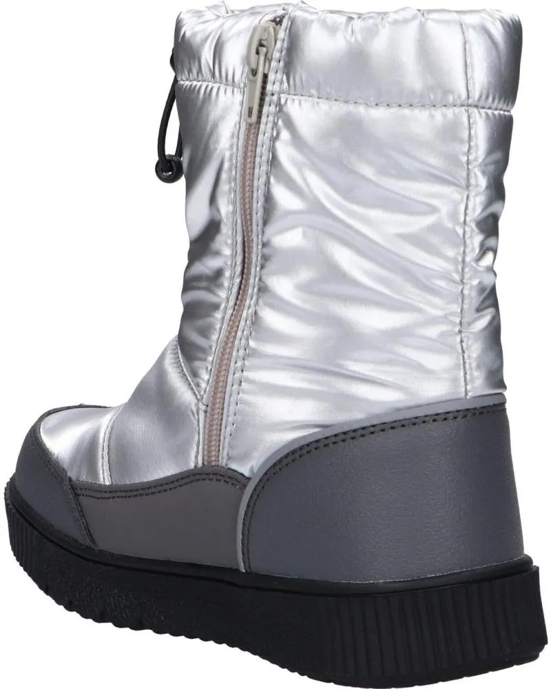 BOTAS DE NIñA Y NIñO KICKERS 83018030 ATLAK 16 ARGENT