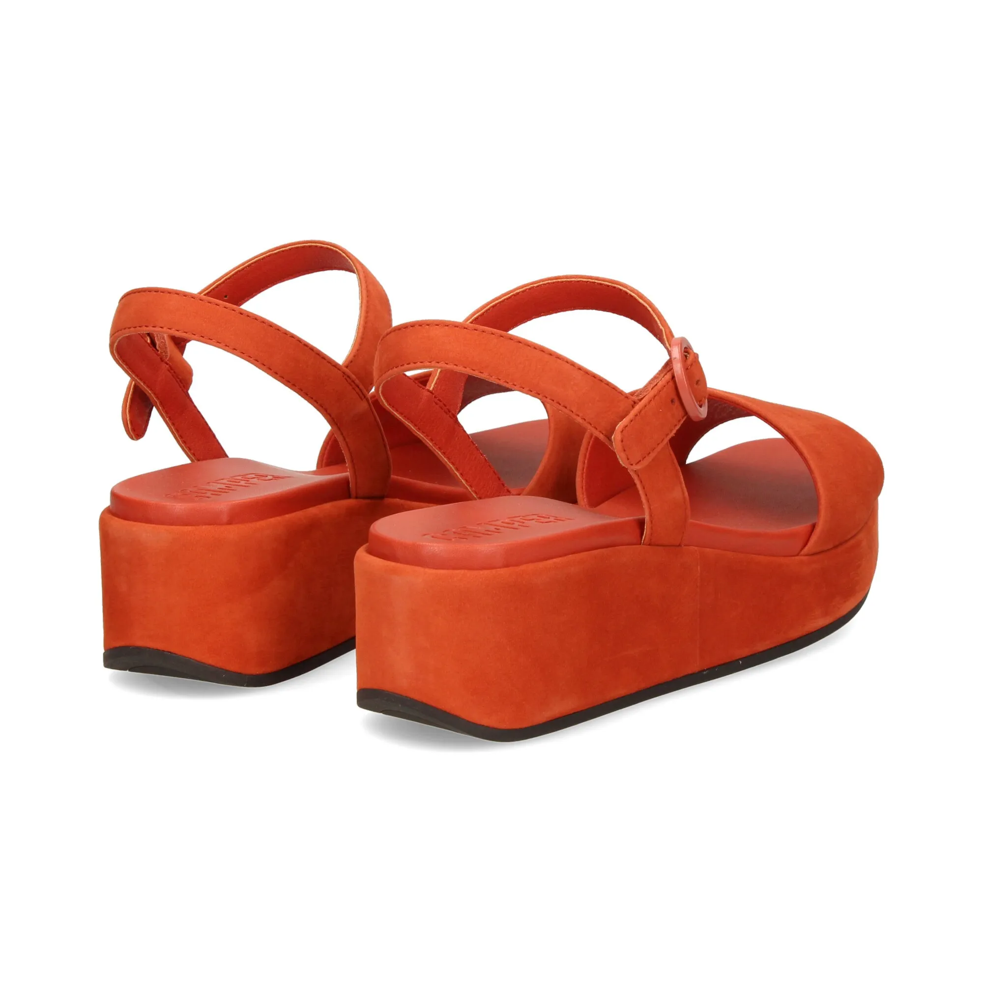CAMPER Sandalias cuña de Mujer 033 ROJO