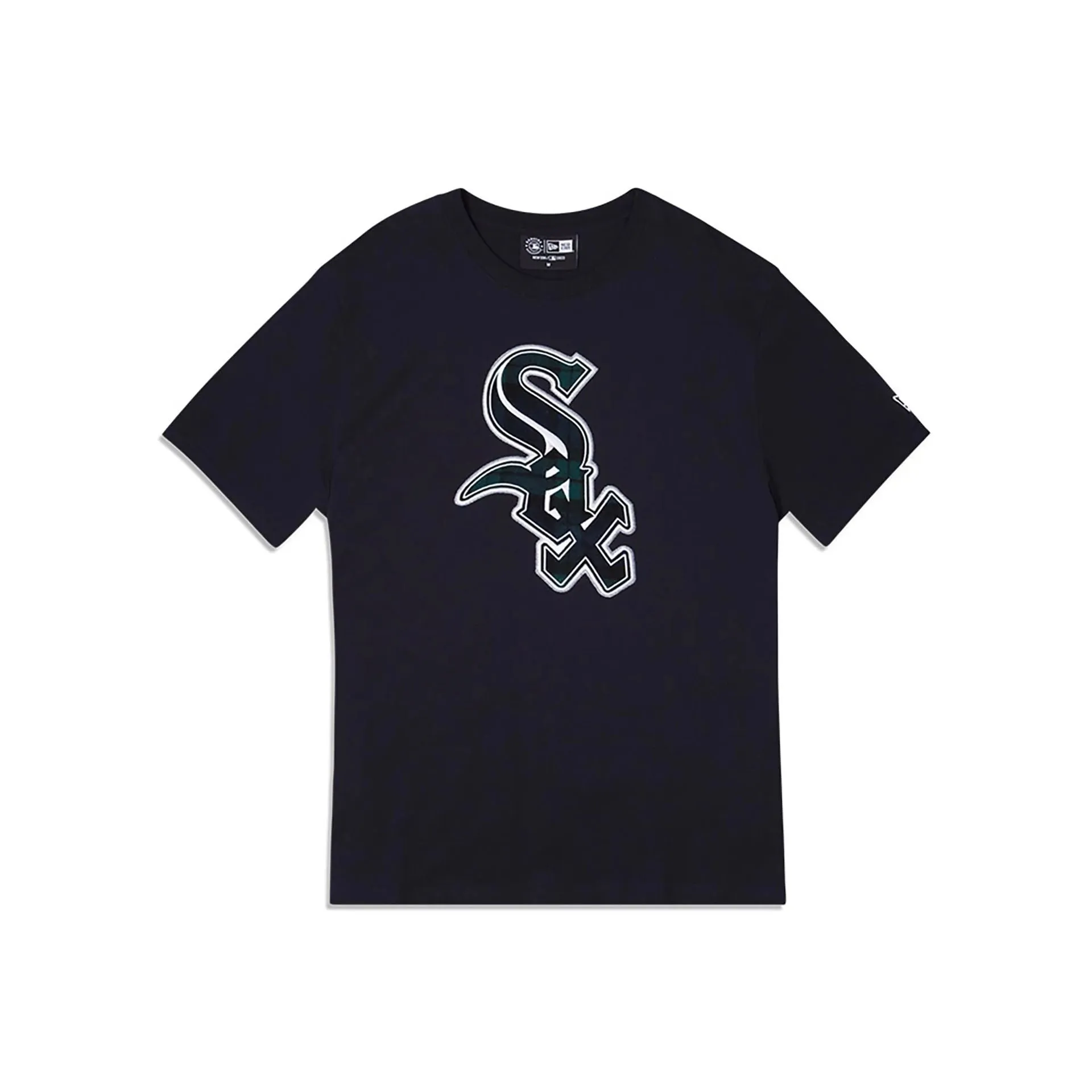 Chicago White Sox Camiseta Azul Marino Reloj Negro Tartán
