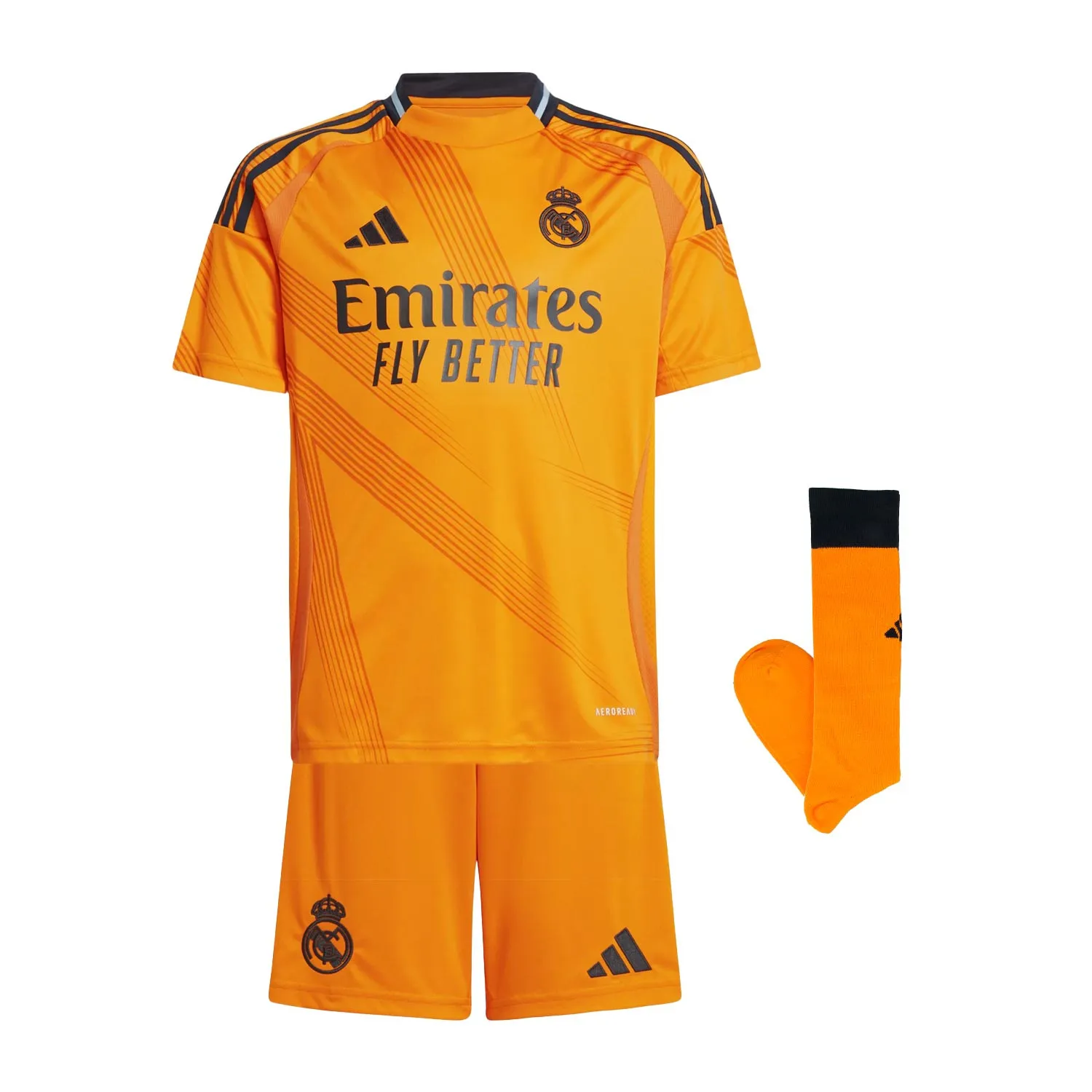 Equipación adidas 2a Real Madrid niño 2024 2025