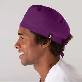 Gorro quirófano morado con tiras - Gary's