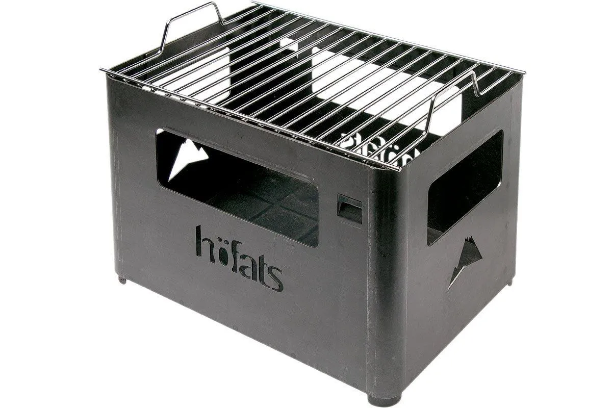 Höfats Beer Box parrilla para barbecoa acero inoxidable