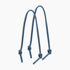 Mango knots negro de tejido denim
