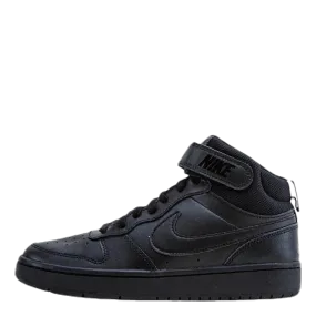 Nike Court Borough Mid Sneaker GS Black