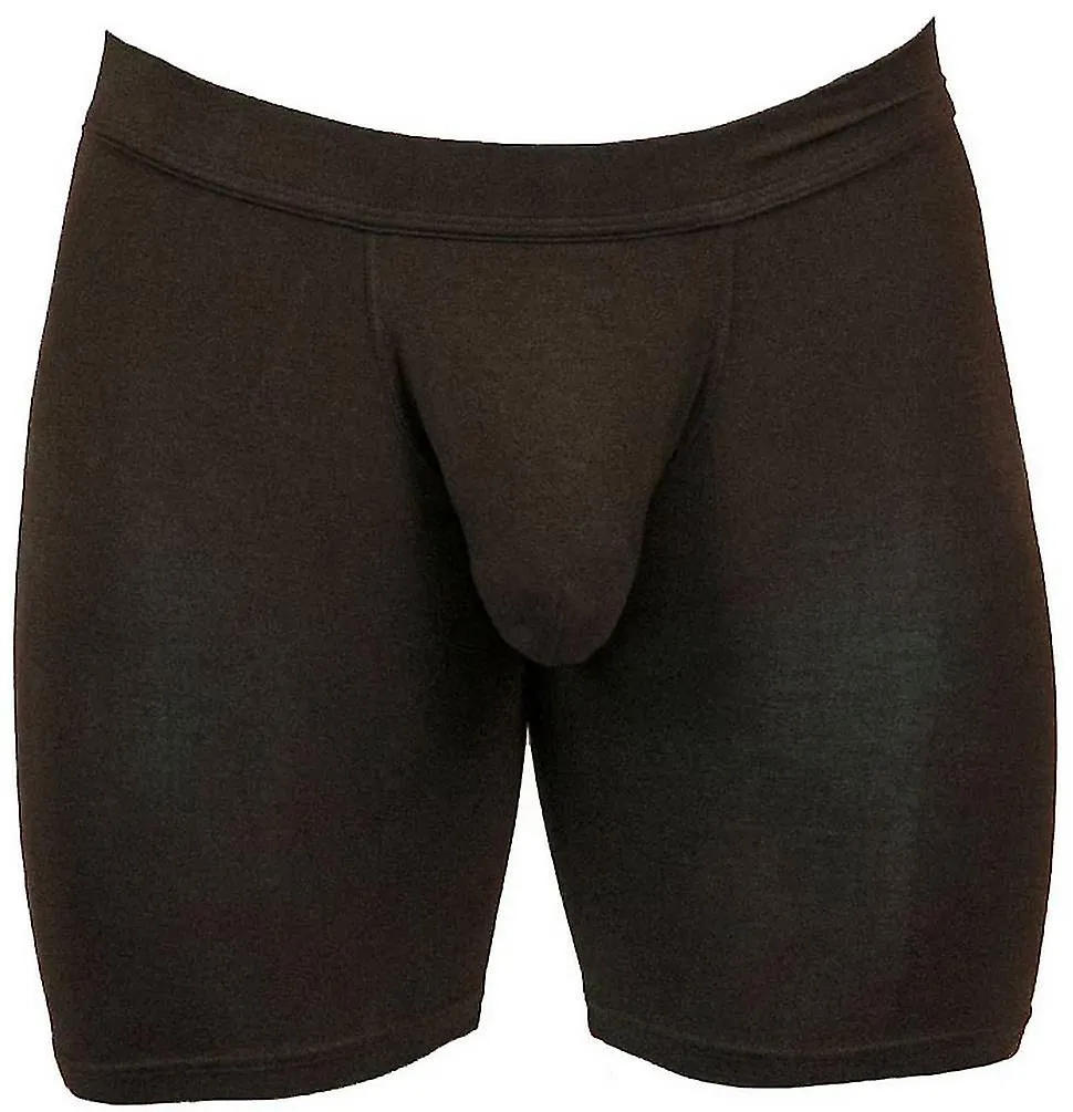 OBVIAMENTE ELITEMAN BOXER BRIEF 6INCH LEG  NEGRO