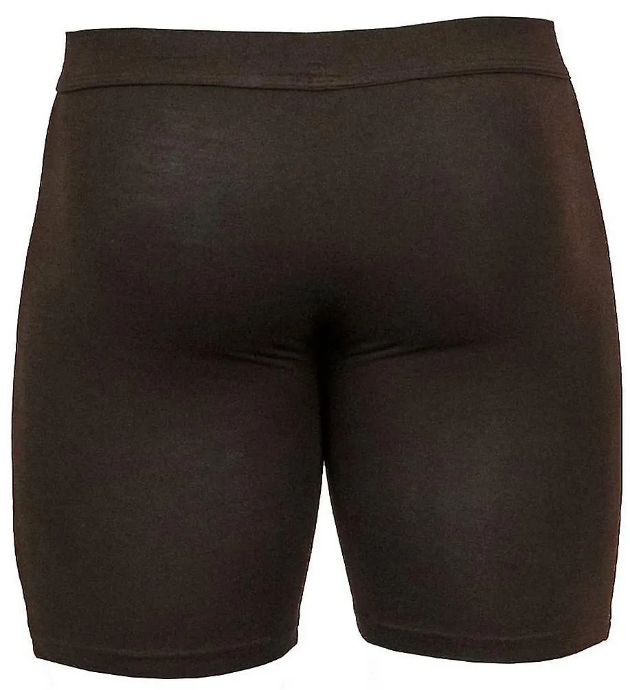 OBVIAMENTE ELITEMAN BOXER BRIEF 6INCH LEG  NEGRO