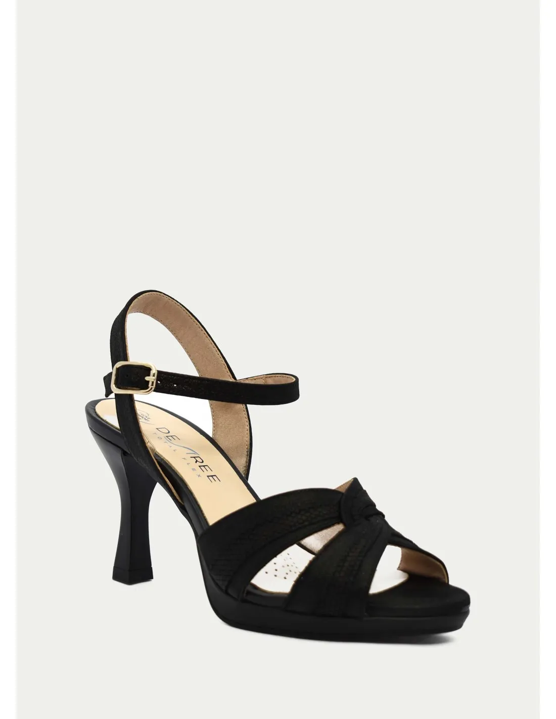 SANDALIAS DESIREE ALBI4 NEGRO 