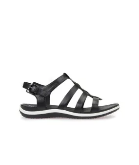 Sandalias Geox Vega Mujer Negro
