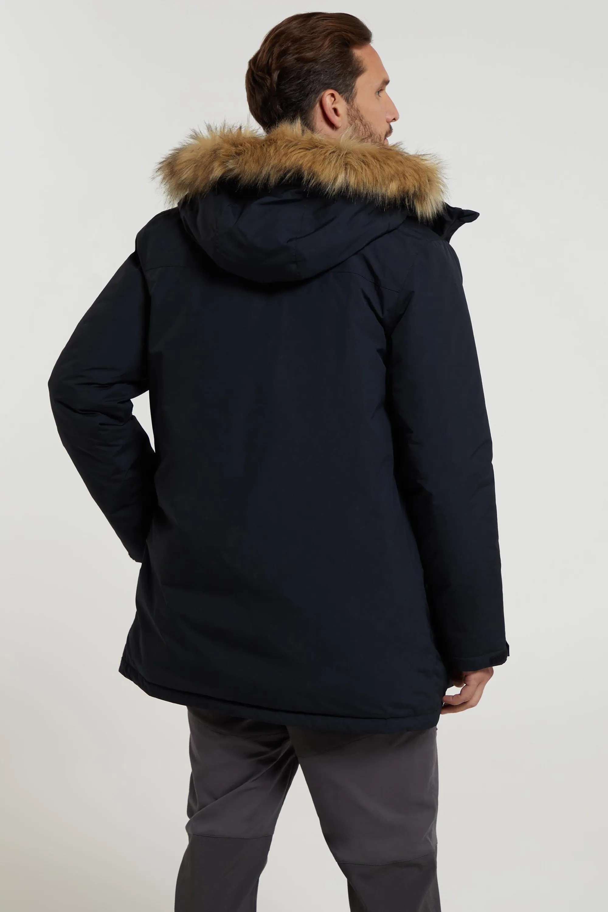 Traverse chaqueta impermeable de plumas para hombre