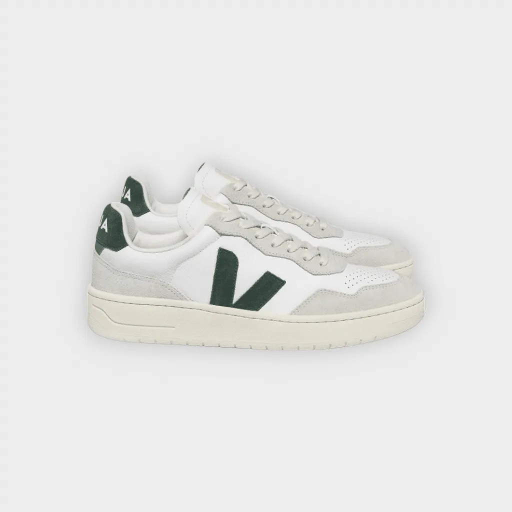 VEJA – ZAPATILLAS V90 LEATHER WHITE CYPRUS