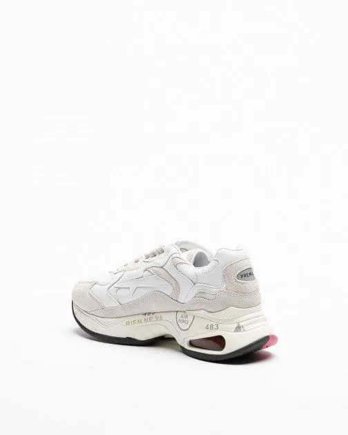 Zapatillas blancas Premiata Sharkyd 240 Blanco